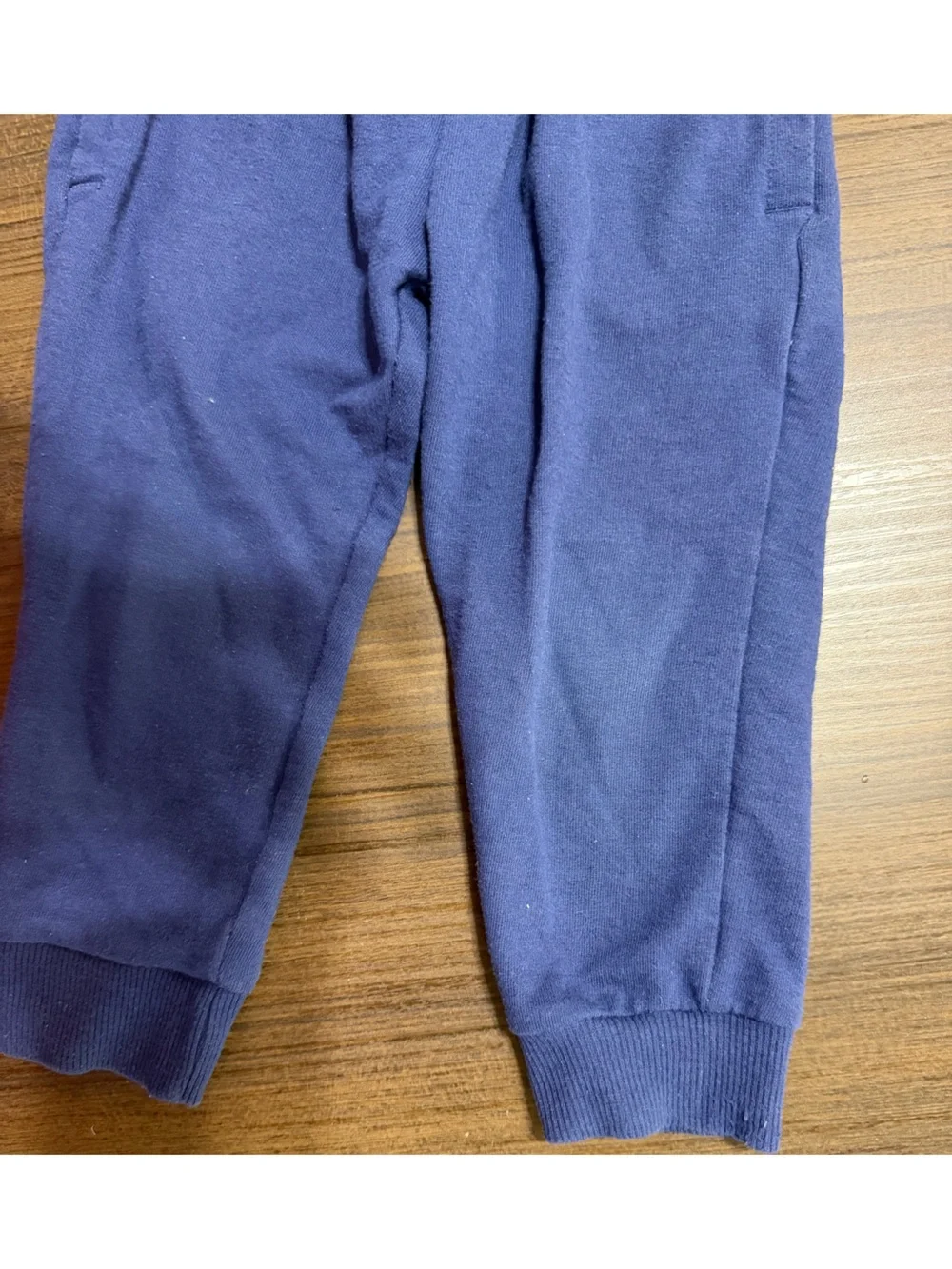 Carters Two-Piece Navy and Heather Gray Set